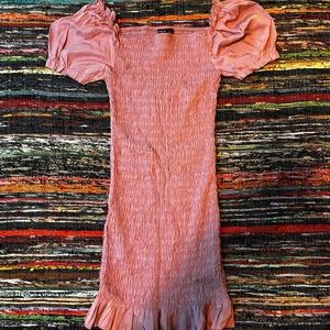 Pink body con dress size: Large